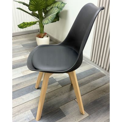 Imagen 2 del producto Pack de 2 sillas de comedor acolchada Tulip