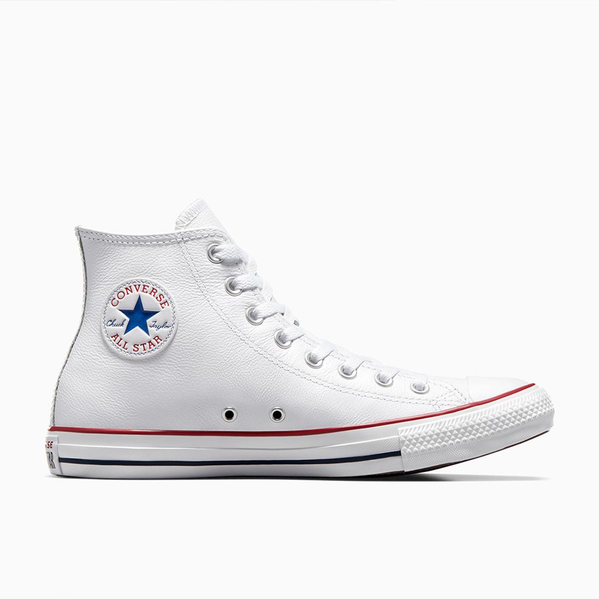 CONVERSE - Zapatilla Converse Chuck Taylor All Star Cuero Unisex Blanco