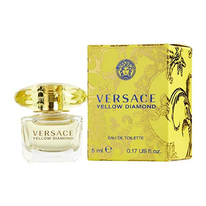 VERSACE - Perfume mini EDT para mujer Yellow Diamond 5mL