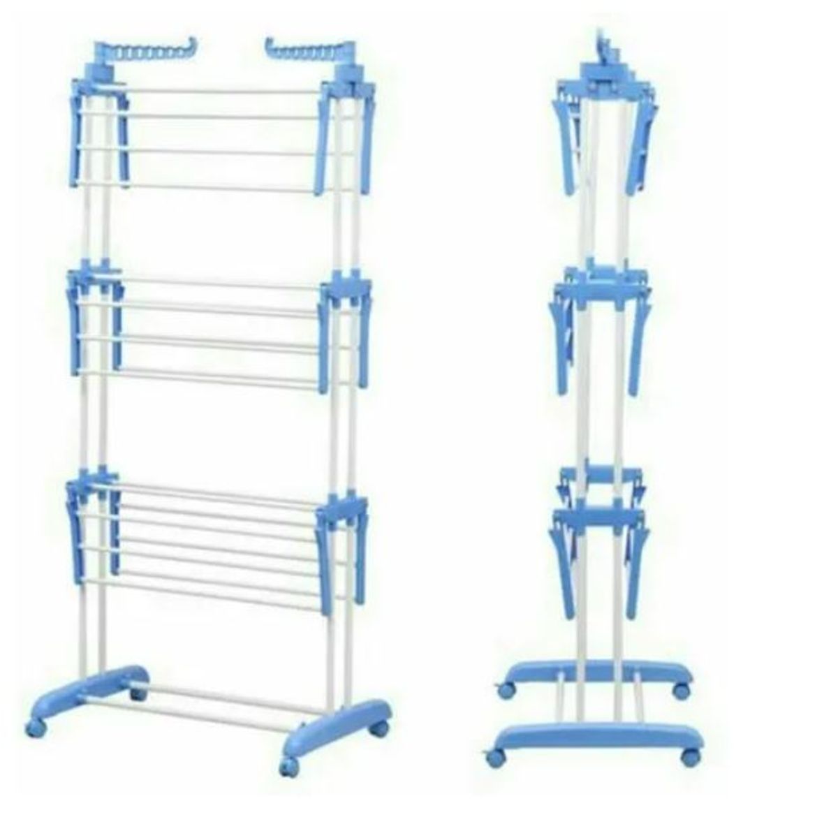 GENERICO - Tendedero Organizador Colgador Ropa Plegable