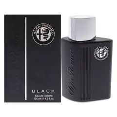ALFA ROMEO - Perfume EDT spray para hombres 125mL fragancia negra