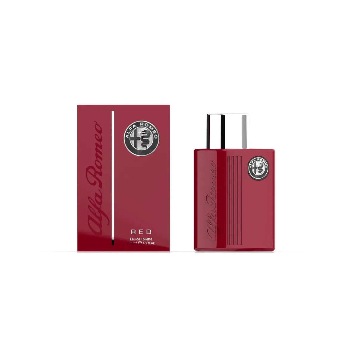 ALFA ROMEO - Perfume EDT masculino 125mL aroma cítrico rojo