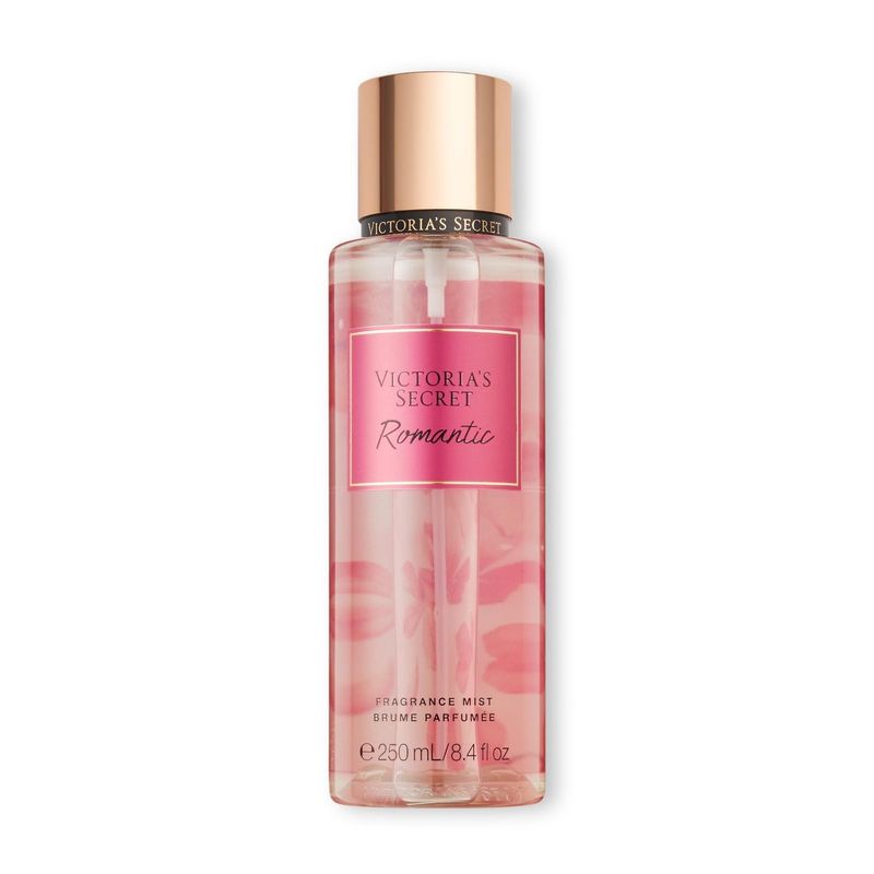 VICTORIA'S SECRET - Body Mist romántico 250 mL para mujer rosa musgo
