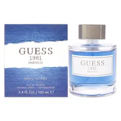 GUESS - Perfume EDT masculino 1981 Indigo 100mL azul
