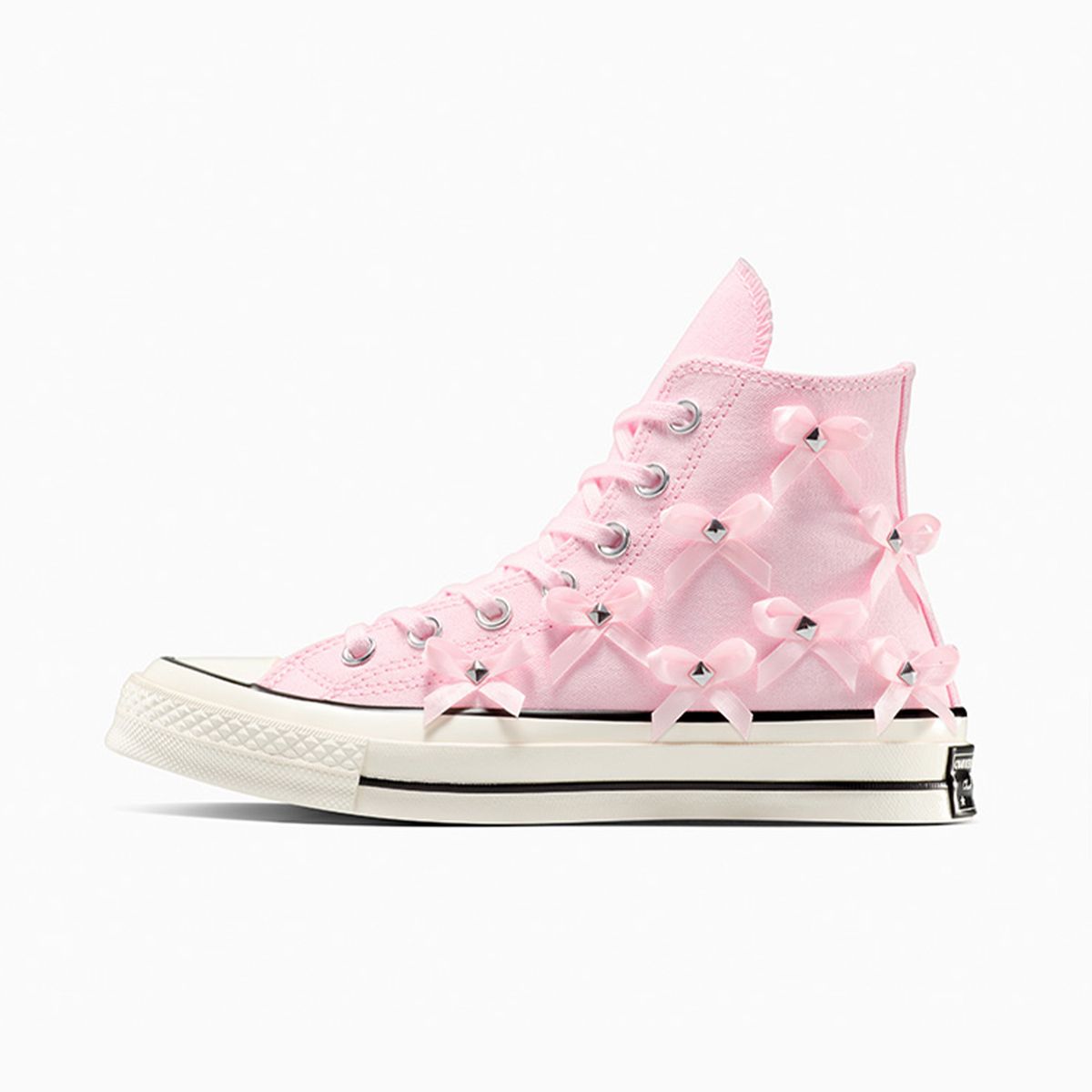 CONVERSE - Zapatilla Converse Chuck 70 Bow Studded Mujer Rosa