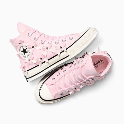 Imagen 2 del producto Zapatilla Chuck 70 Bow Studded Mujer Rosa