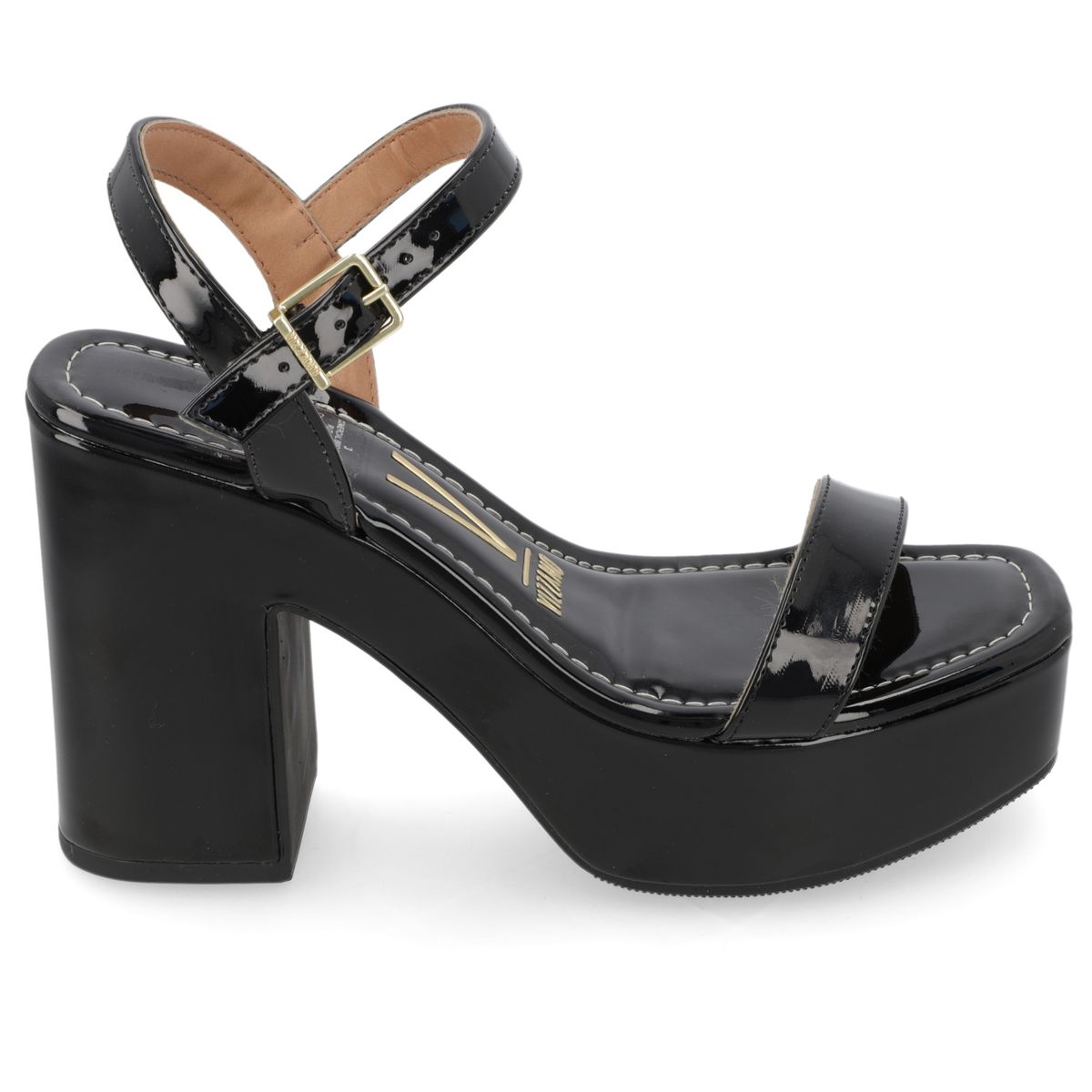 VIZZANO - Sandalia Taco Ancho 10 cm Vizzano Negro