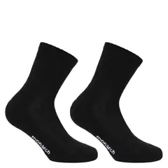 MONARCH - 2 Pares Calcetines Algodón Deportivo Liso