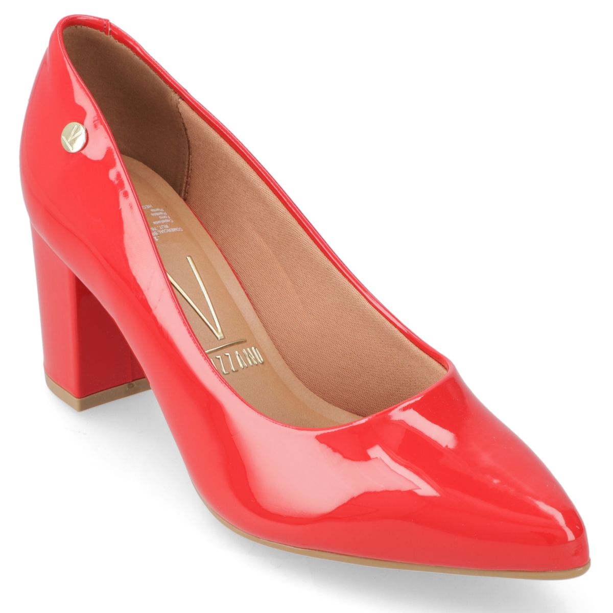 VIZZANO - Zapato Taco Ancho 7 cm Vizzano Rojo