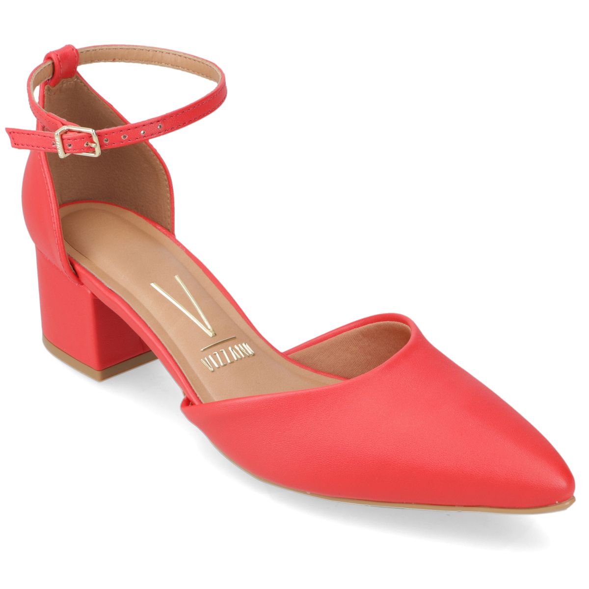 VIZZANO - Zapato Taco Ancho 5 cm Vizzano Rojo