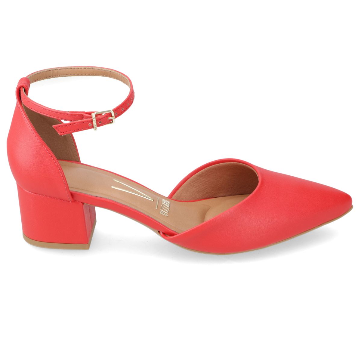 VIZZANO - Zapato Taco Ancho 5 cm Vizzano Rojo