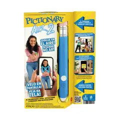 MATTEL - Pictionary Air 2 Español Juego De Mesa Familiar Interactivo