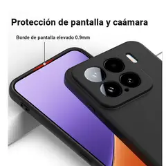 JOIGO - Carcasa Funda Para Xiaomi 15 Goma Azul