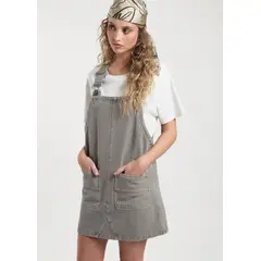 KAYA UNITE - Jardinera Vestido De Denim