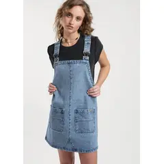 KAYA UNITE - Jardinera Vestido De Denim