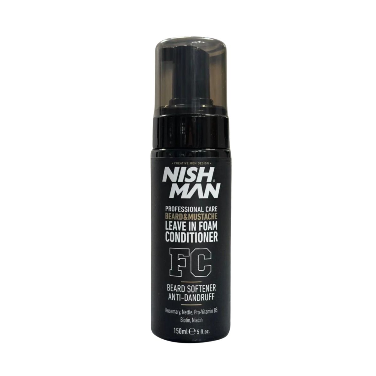 GENERICO - Nishman Foam Conditionador Espuma Anti-Caspa Barba Y Bigote