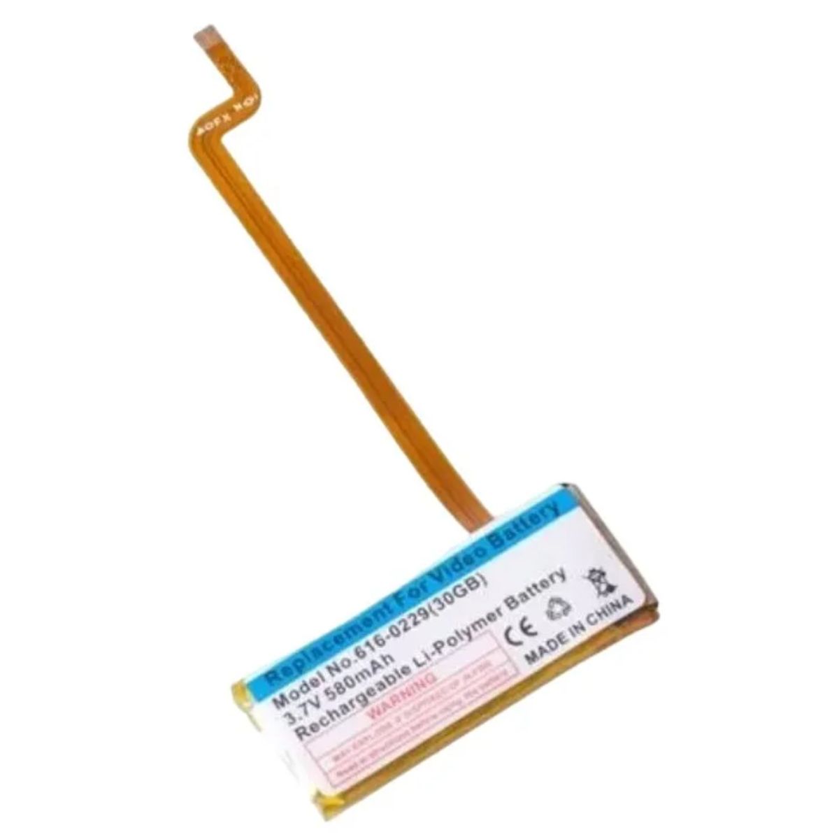 GENERICO - Batería Para Ipod Video 650mah 616-0229