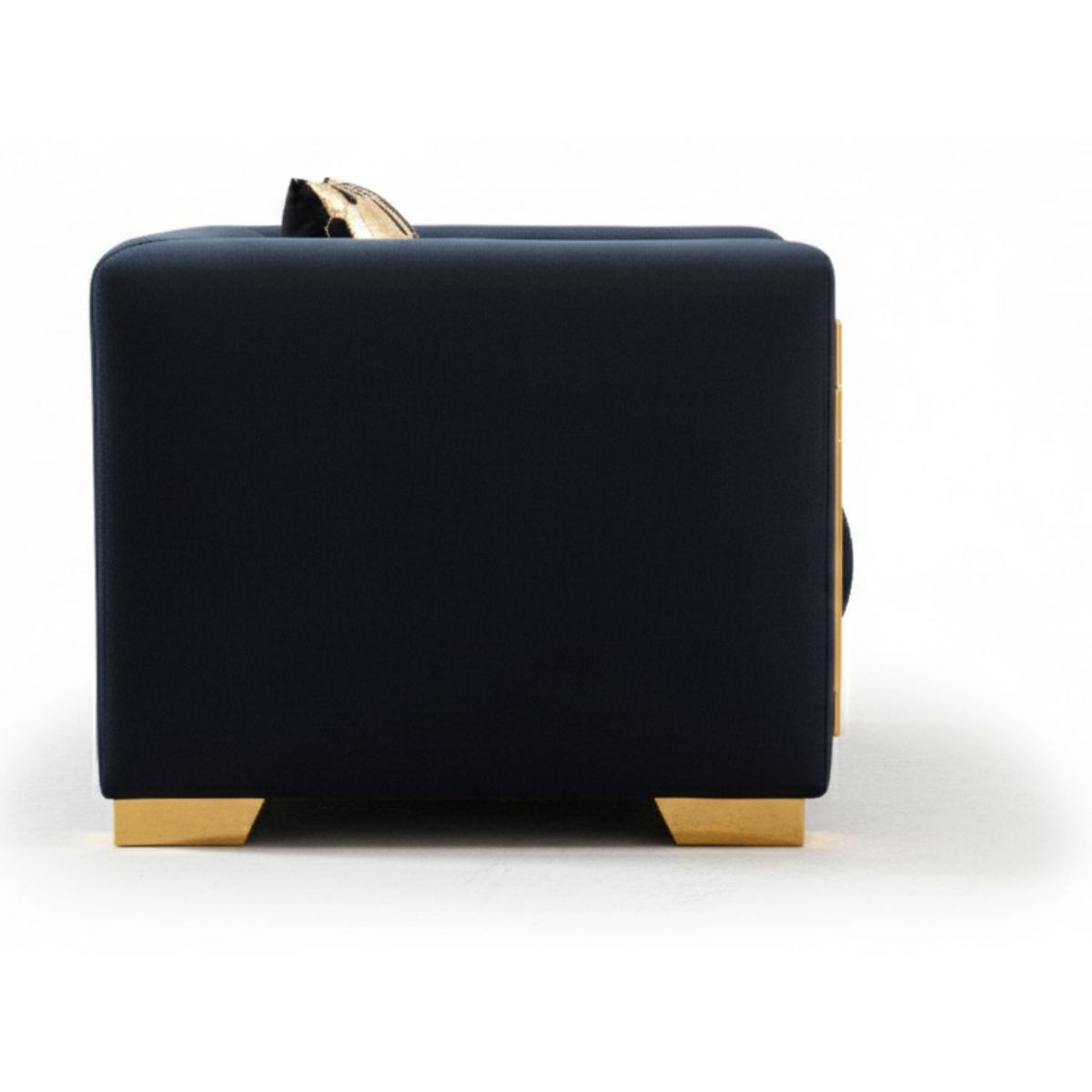 DANIELS - Sillón Elegante 1 Cuerpo Moderno Negro Spencer SF2003CH