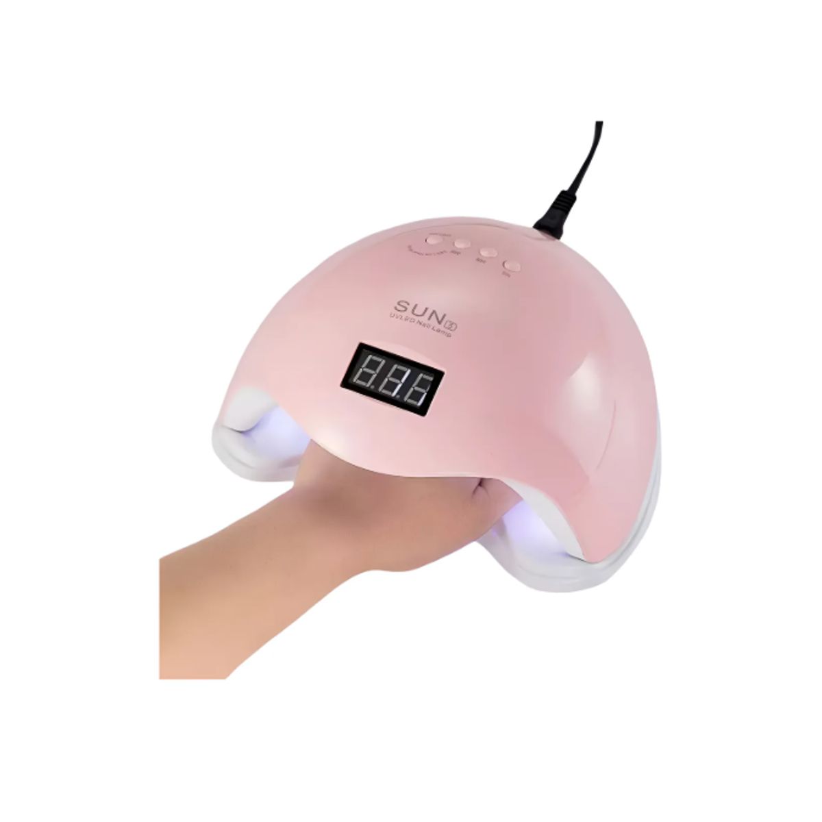 GENERICO - Lampara Led Uv Sun5 48w Esmalte Permanente Uñas Manicure ROSA