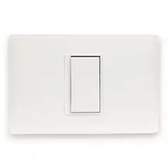 BTICINO - Interruptor Simple Armado 9 / 24 10a blanco armado / Luzica