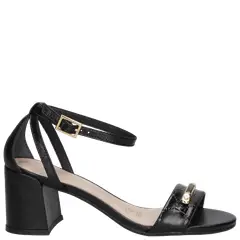 LUZ DA LUA - Sandalia Casual Mujer Negro Luz da Lua