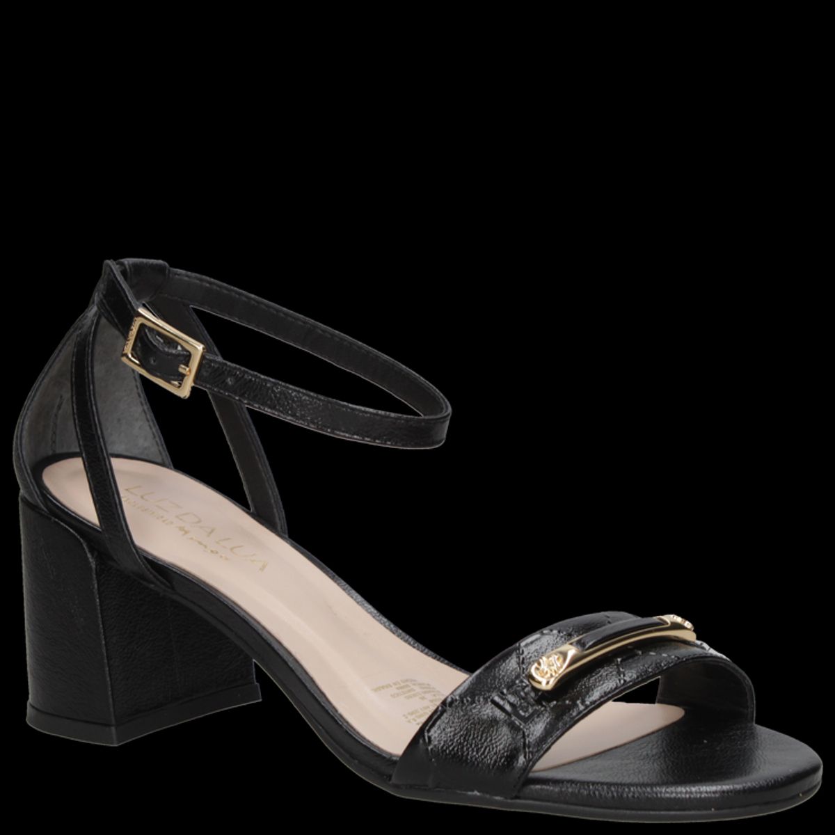 LUZ DA LUA - Sandalia Casual Mujer Negro Luz da Lua