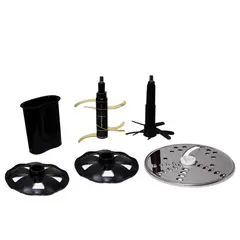 HOFFMANN - Picador cebolla Moledor Choclo 5 funciones Acero Inoxidable