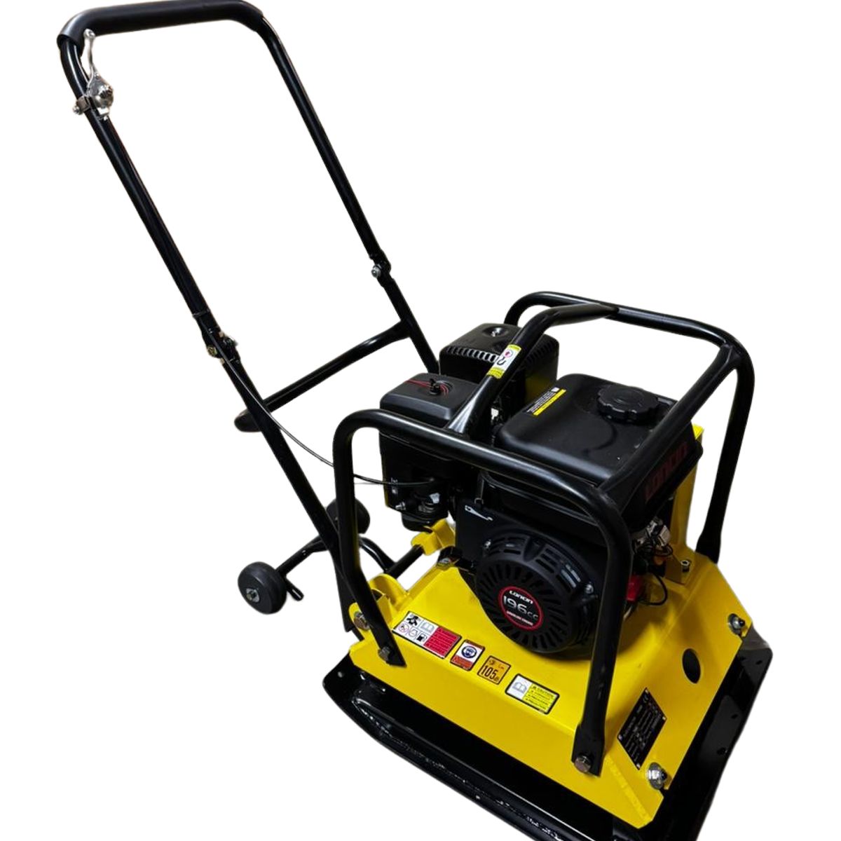 ALTERNA - Placa Compactadora 90kg 6.5 Hp - Motor Loncin Profesional