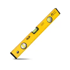 GENERICO - Nivel de Mano 40cm Iman 3 Burbujas Magnetico