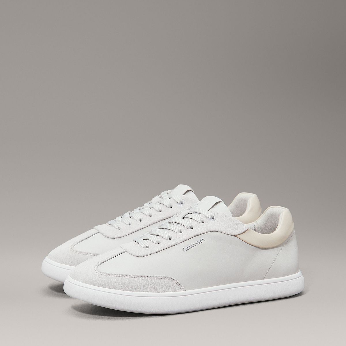 CALVIN KLEIN - Zapatillas Cupsole Lace Up Gris Calvin Klein