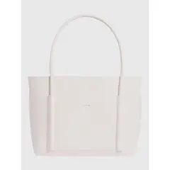 CALVIN KLEIN - Cartera Tote Ck Linn Medium Blanco