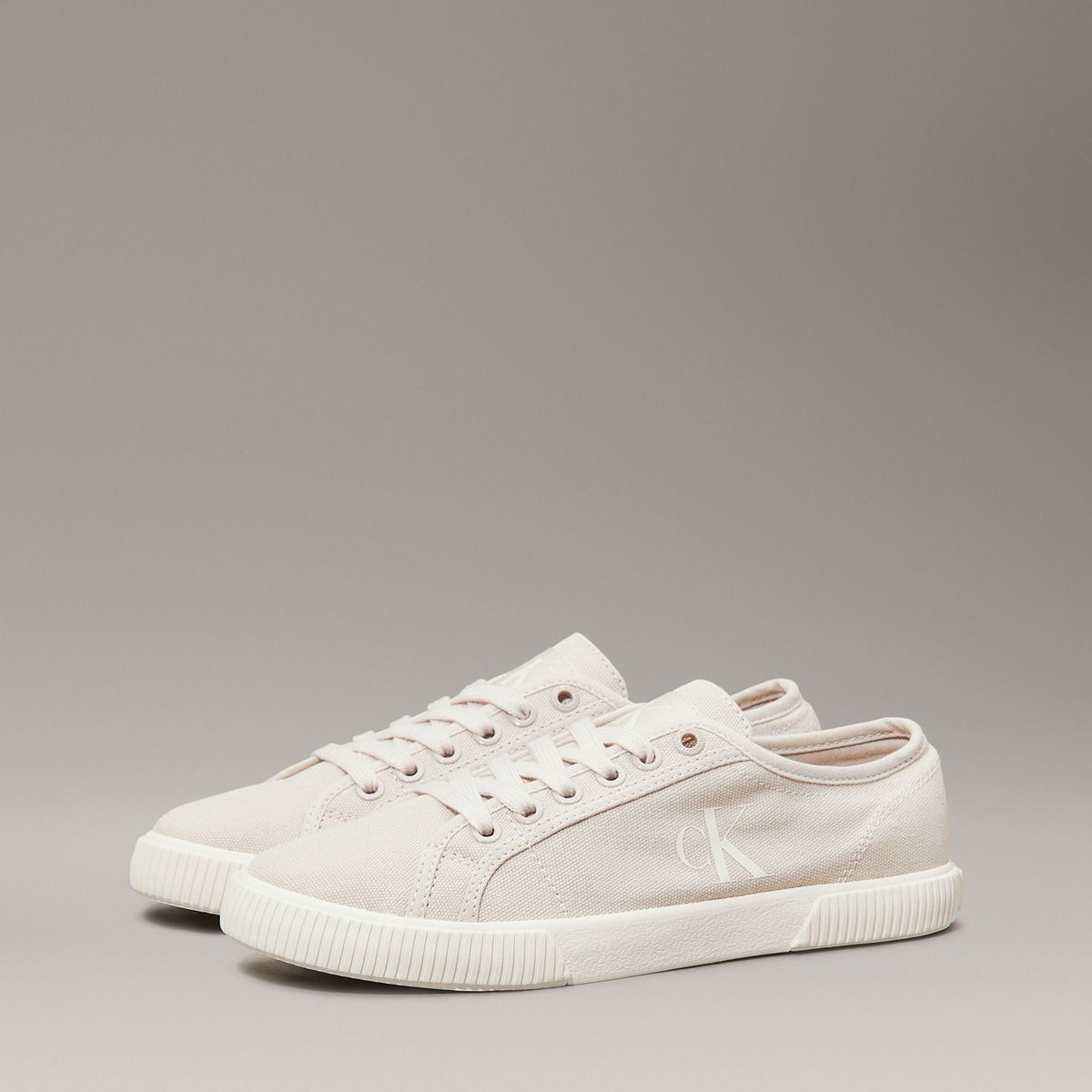 CALVIN KLEIN - Zapatillas de Lona Vulc Low Beige Calvin Klein
