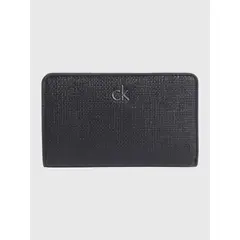 CALVIN KLEIN - Billetera Ck Daily Medium Negro