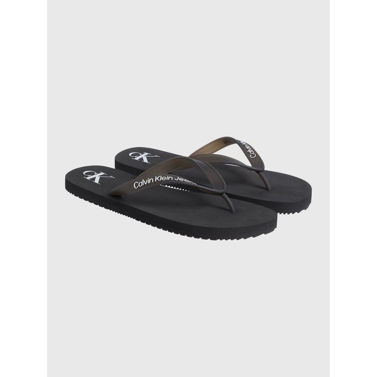 CALVIN KLEIN - Sandalias con Logotipo Negro Calvin Klein