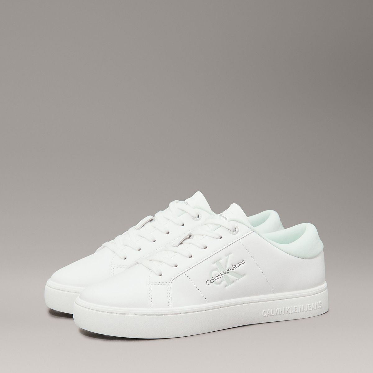CALVIN KLEIN - Zapatillas Cupsole Low Lace Up Blanco Calvin Klein