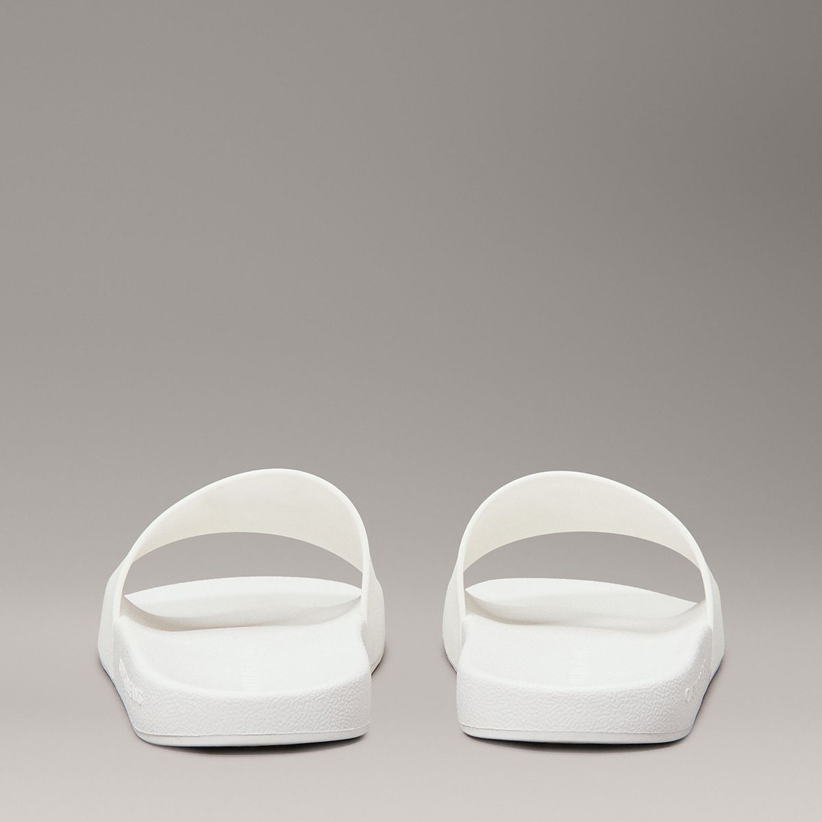 CALVIN KLEIN - Sandalias Slide Monogram Blanco Calvin Klein