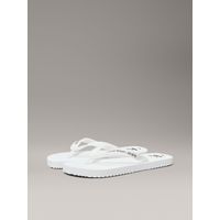 Sandalias con Logotipo Blanco