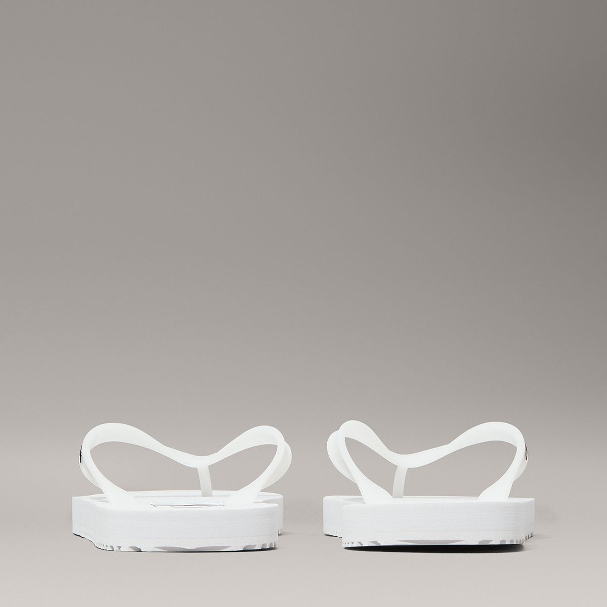 CALVIN KLEIN - Sandalias con Logotipo Blanco Calvin Klein