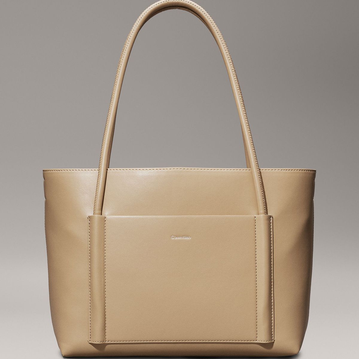 CALVIN KLEIN - Cartera Tote Ck Linn Medium Beige Calvin Klein