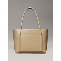 CALVIN KLEIN - Cartera Tote Ck Linn Medium Beige