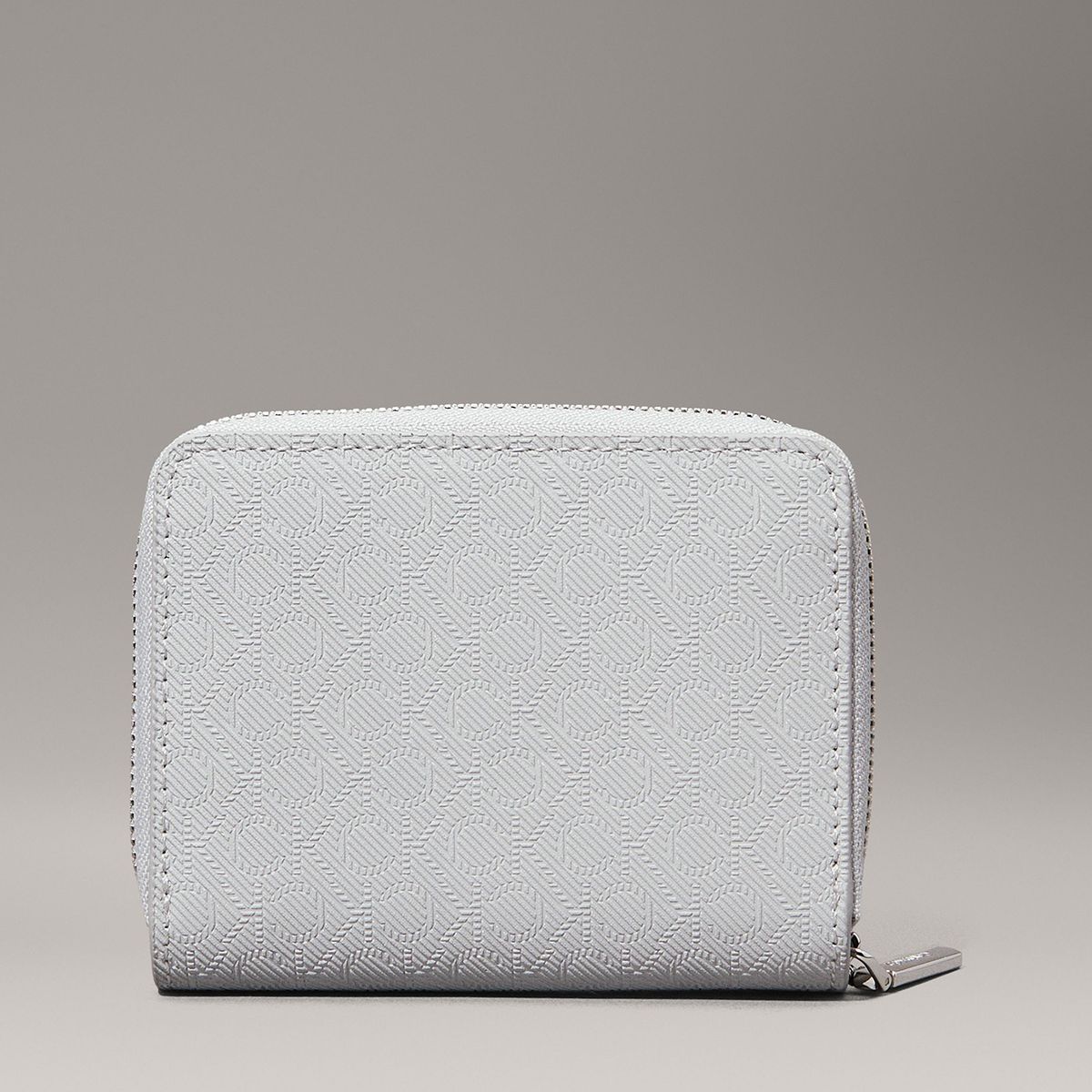 CALVIN KLEIN - Billetera Ck Must Medium Gris Calvin Klein