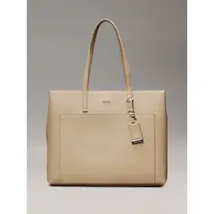 CALVIN KLEIN - Cartera Tote CK Must Beige