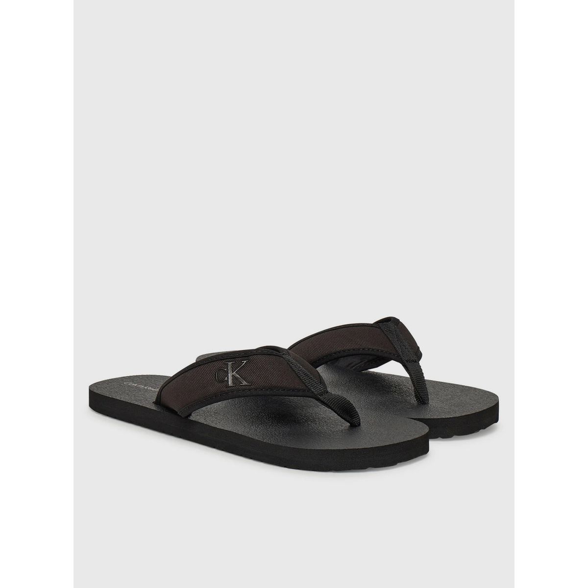 CALVIN KLEIN - Sandalias de Lona Negro Calvin Klein