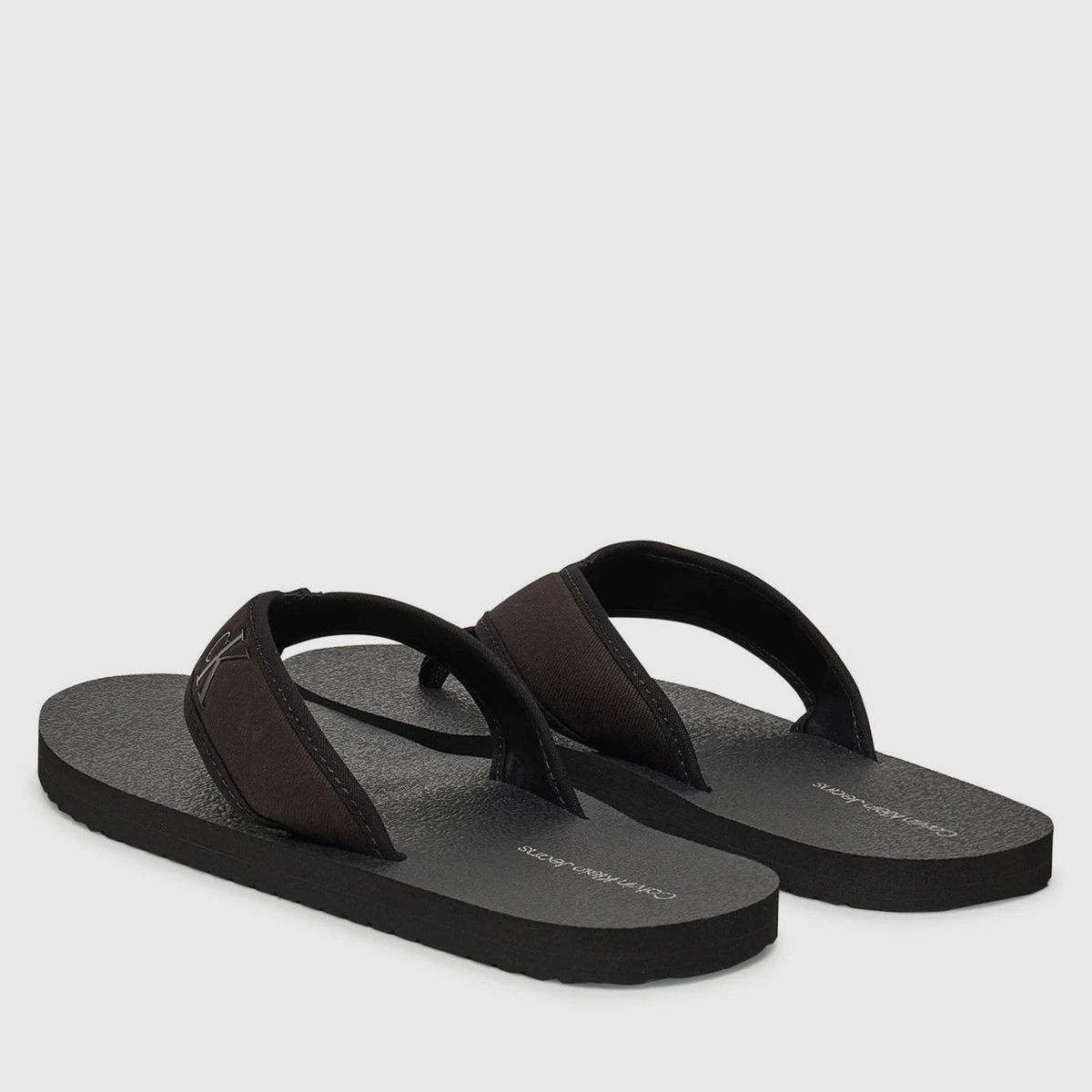 CALVIN KLEIN - Sandalias de Lona Negro Calvin Klein