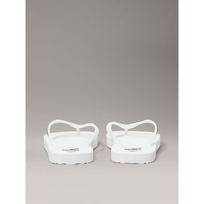 Imagen 2 del producto Sandalias Transparente con Logo Blanco