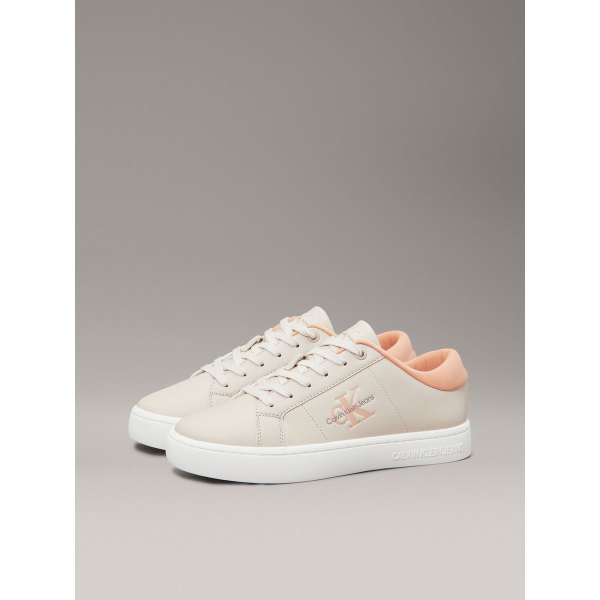 CALVIN KLEIN - Zapatillas Classic Cupsole Beige Calvin Klein