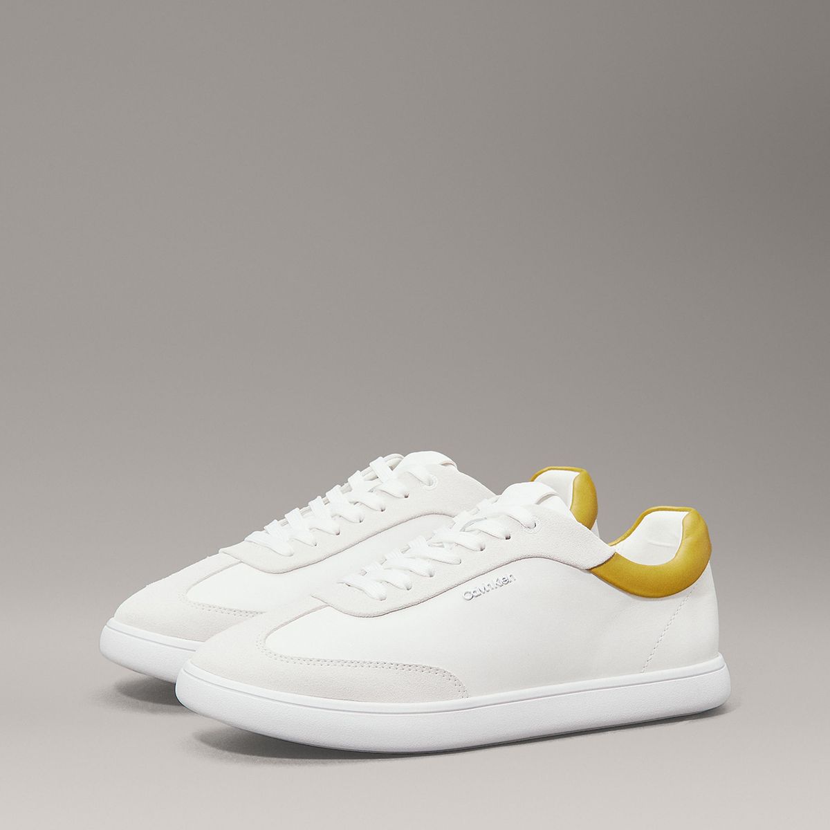 CALVIN KLEIN - Zapatillas Cupsole Lace Up Blanco Calvin Klein