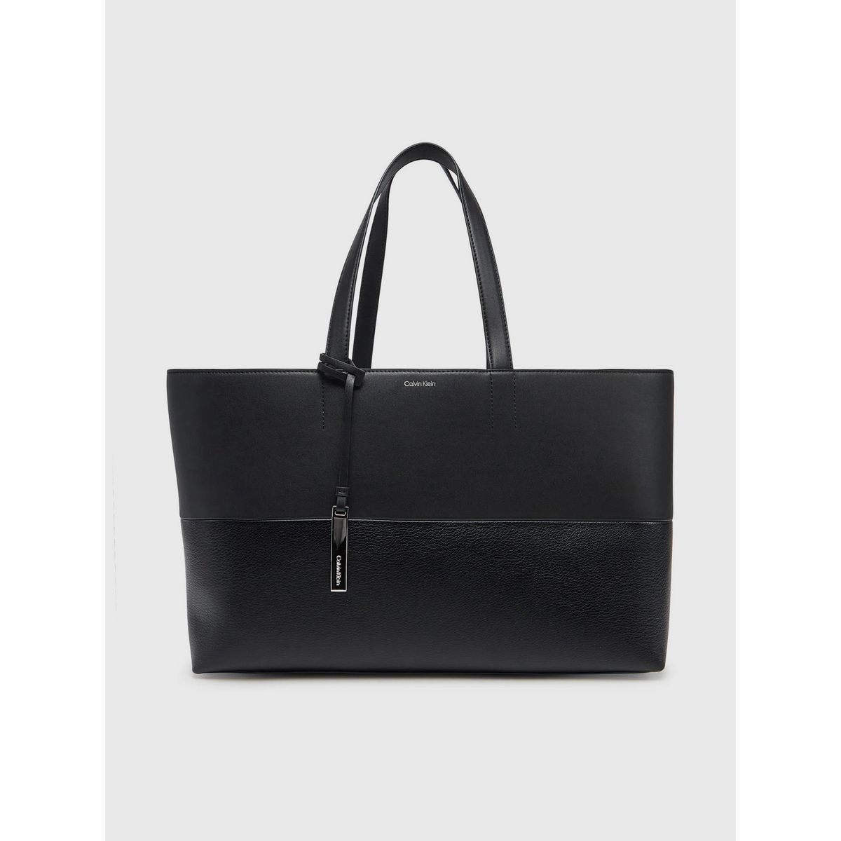 CALVIN KLEIN - Cartera Shopper Ck Mixmedia Negro Calvin Klein