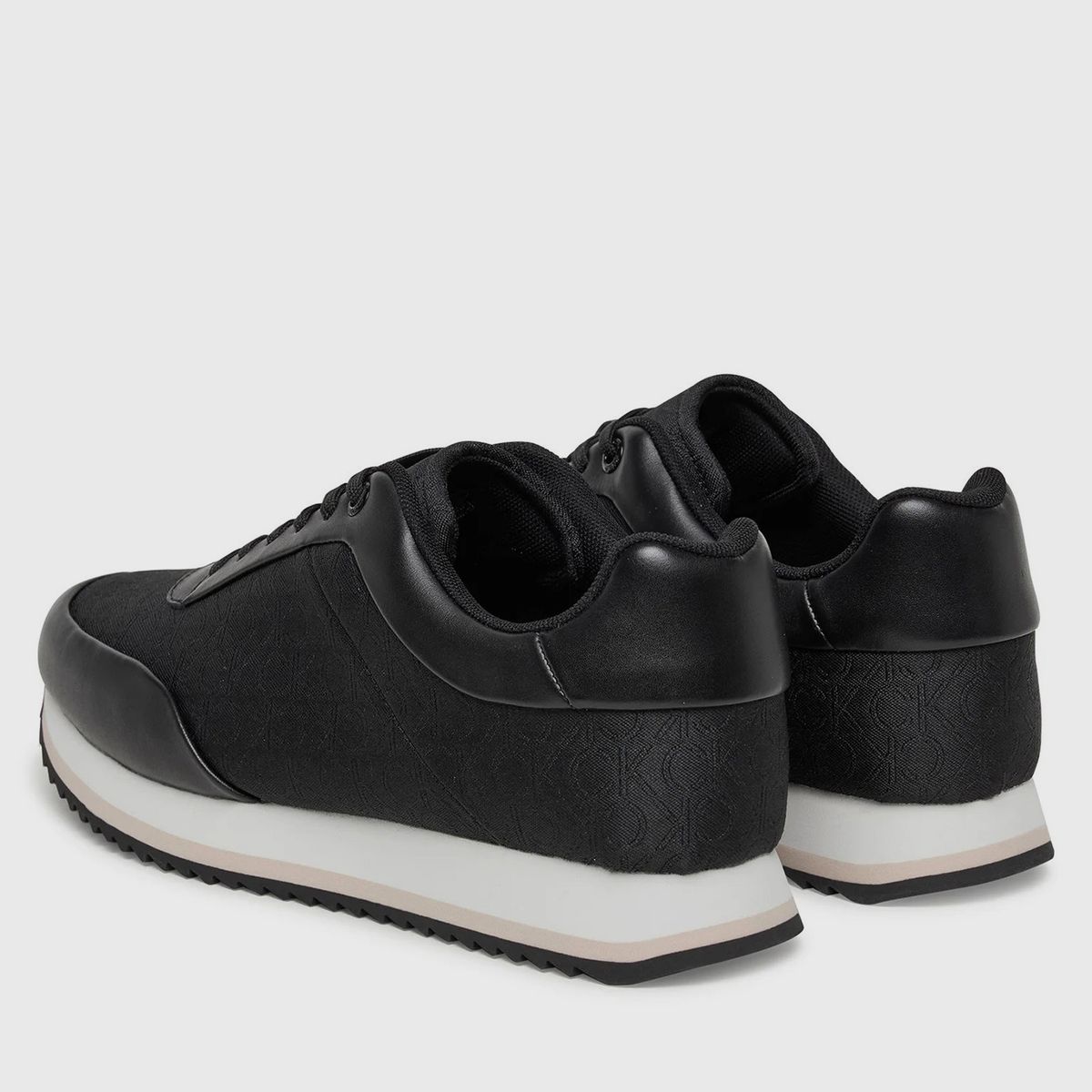 CALVIN KLEIN - Zapatillas Runner Lace Up Negro Calvin Klein