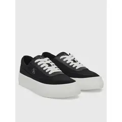 CALVIN KLEIN - Zapatillas de Lona Flatform Negro